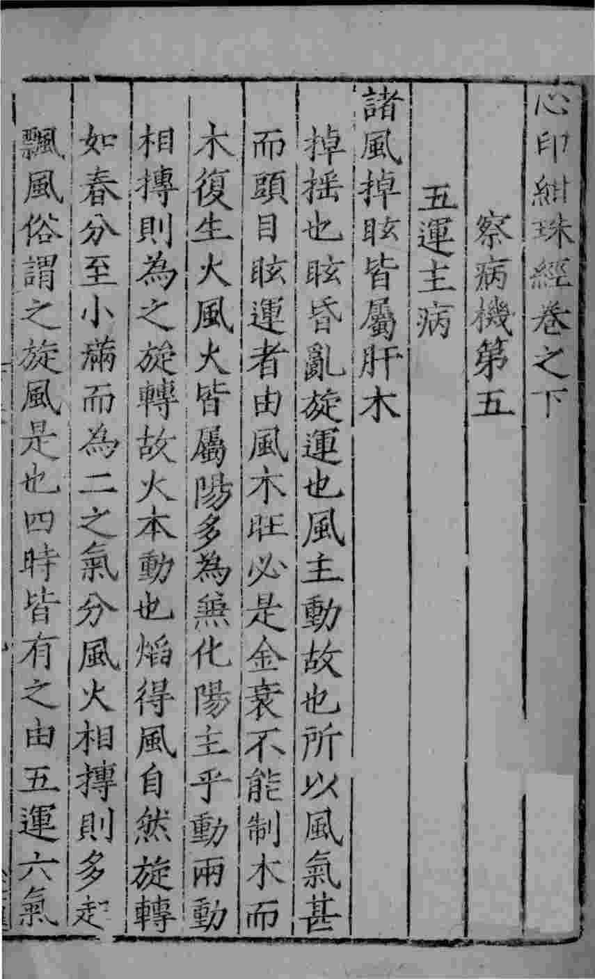 心印绀珠经  下